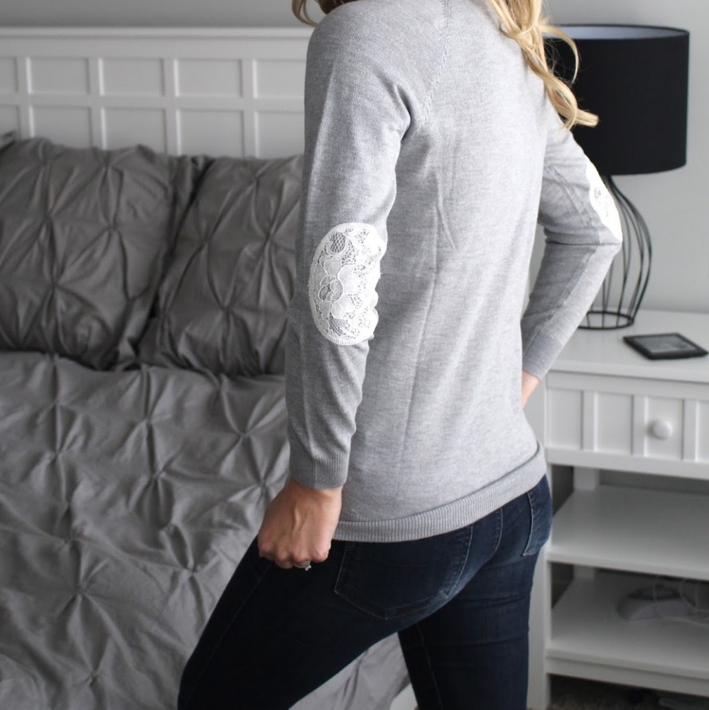 Stitch Fix Brixon Ivy elbow patch sweater